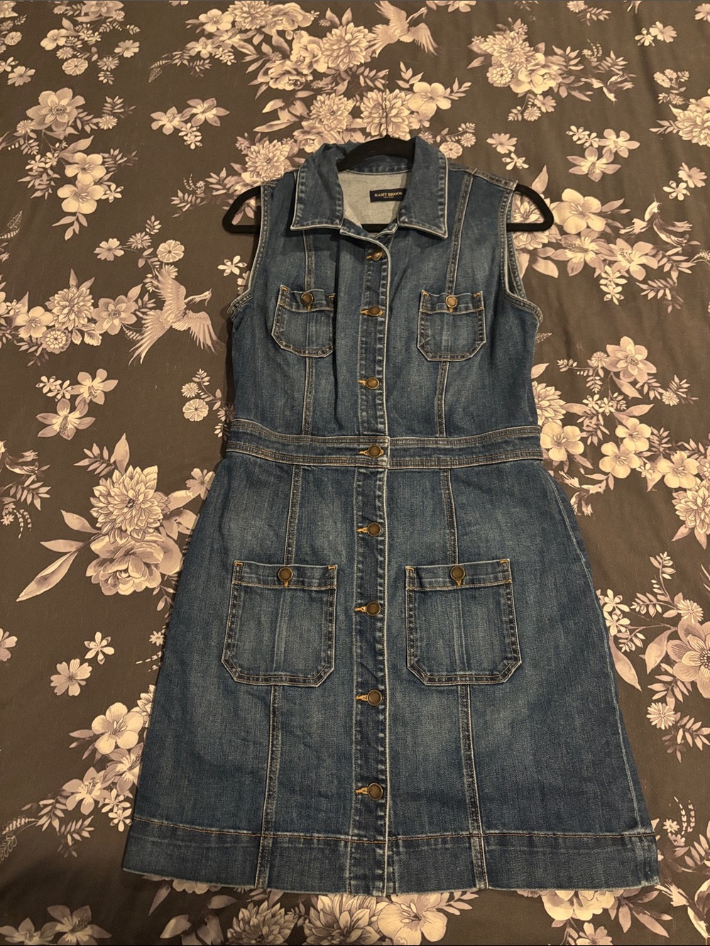 Ramy Brook Katalina Dress in Medium Wash Blue
